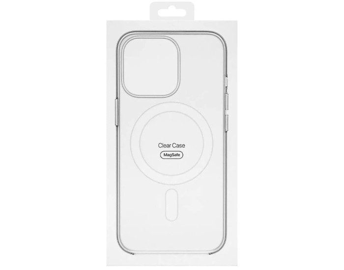 Чехол-силикон Clear Case with MagSafe and Animation iPhone 13 Pro прозрачный