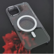 Чохол-силікон Clear Case with MagSafe and Animation iPhone 14 Прозорий