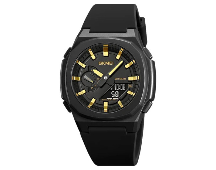 Часы наручные SKMEI (2091BKGDBK) Black/Gold-Black