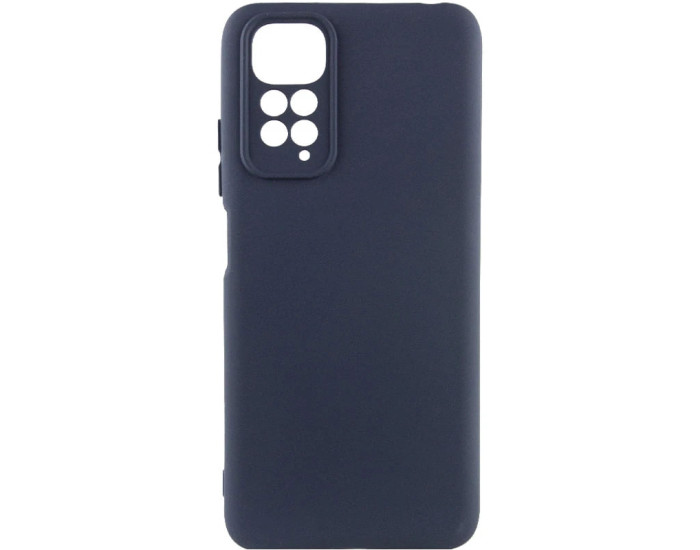 Чохол-силікон Cover Lakshmi Full Camera Xiaomi Redmi Note 11 4G/ Note 11S (Синій / Midnight Blue)