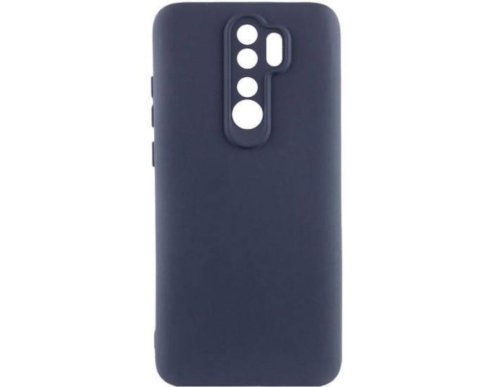 Чохол-силікон Cover Lakshmi Full Camera Xiaomi Redmi Note 8 Pro, (Темно синій / Midninght blue)