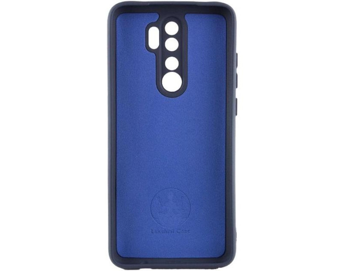 Чохол-силікон Cover Lakshmi Full Camera Xiaomi Redmi Note 8 Pro, (Темно синій / Midninght blue)