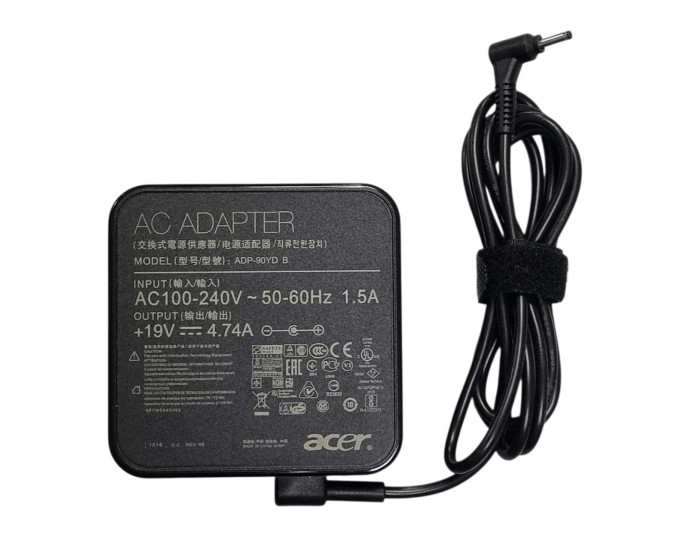 Блок питания для ноутбука Acer 19V/4.74A (3.0*1.1) оригинал