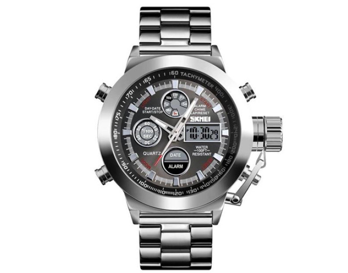 Часы наручные SKMEI (1515SI) Silver