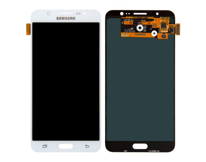 Дисплей з сенсорним екраном (модуль) Samsung J710 Galaxy J7 (2016) з регулюванням яскравості, білий, TFT/SLIM