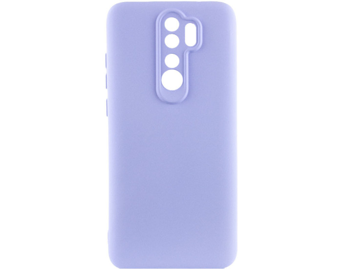 Чохол-силікон Cover Lakshmi Full Camera Xiaomi Redmi Note 8 Pro, бузковий