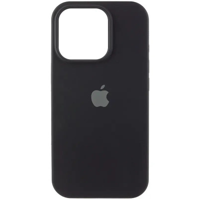 Чехол-силикон оригинал Full Soft Matte Case with MagSafe iPhone 13 Черный