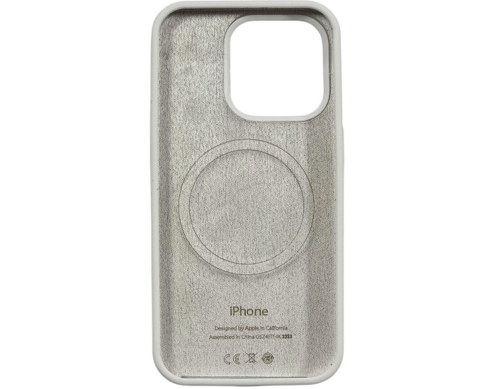 Чехол-силикон оригинал Full Soft Matte with MagSafe iPhone 11 Pro Max, белый