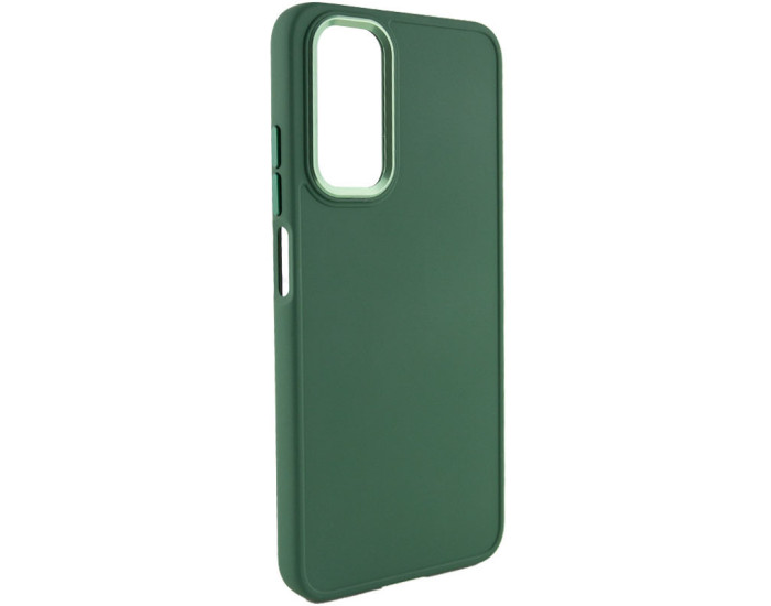 Чохол-силікон Bonbon Metal Style Samsung A34, Pine Green
