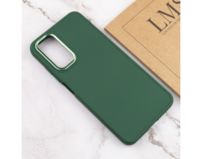Чохол-силікон Bonbon Metal Style Samsung A34, Pine Green