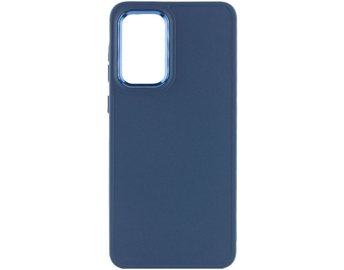 Чохол-силікон Bonbon Metal Style Samsung A53 (Синій / Cosmos Blue)