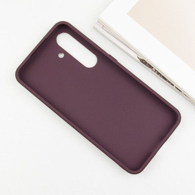 Чохол-силікон Bonbon Metal Style Samsung S24 / S25, Plum