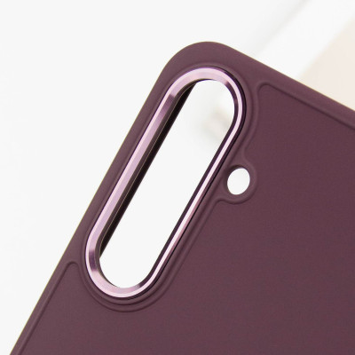 Чохол-силікон Bonbon Metal Style Samsung S24 / S25, Plum