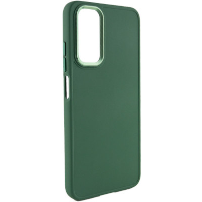 Чохол-силікон Bonbon Metal Style Samsung A54, Pine Green