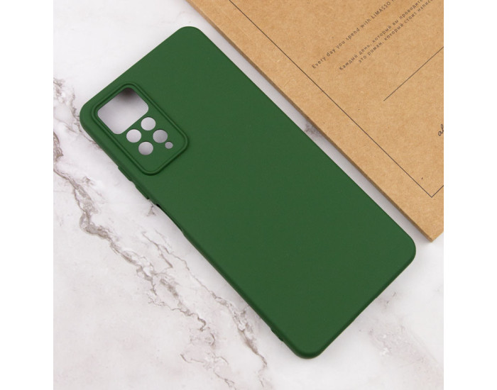 Чохол-силікон Cover Lakshmi Full Camera Xiaomi Note 11 Pro 4G / 5G / Note 12 Pro 4G / Note 11E Pro / Note 11 Pro Plus. темно-зелений
