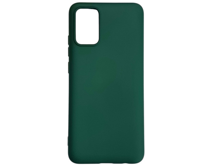 Чехол-силикон Aspor Samsung A31/A315 с микрофиброй Зеленый