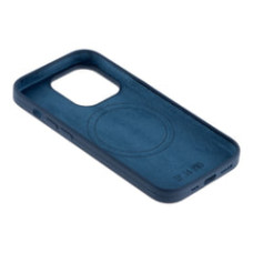 Чехол-силикон оригинал Full Soft Matte Case with MagSafe iPhone 14 Pro Max (темно-синий / Dark Blue)