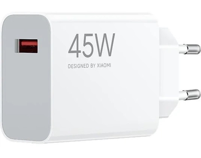 Мережеве зарядний пристрій Xiaomi (OR) 45W Turbo Charging White (BHR07SLEU) (100% оригінал)