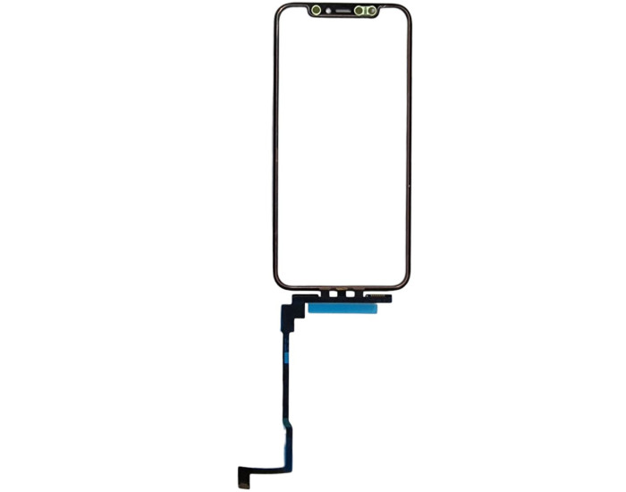 Сенсор Apple iPhone 11 Pro, з OCA-пленкой, без мікросхеми, чорний, оригінал, Mitsubishi