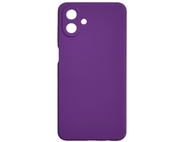 Чохол-силікон Silicone Lakshmi Full Camera Samsung A07 фіолетовий