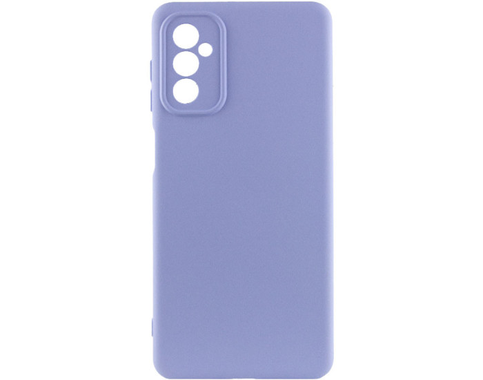 Чохол-силікон Silicone Lakshmi Full Camera Samsung A14 4G/5G /M14 5G (Бузковий / Dasheen)