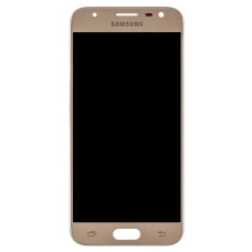 Дисплей с сенсорным экраном (модуль) Samsung J330 Galaxy J3 (2017), золотой, оригинал
