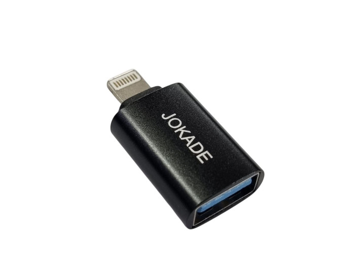 Перехідник OTG Jokade JC018 YOUHONG USB to Lightning, чорний