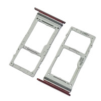 Держатель SIM-карты для Samsung Note 10 Lite / N770, красный