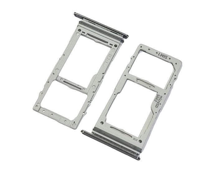 Держатель SIM-карты для Samsung Note 10 Lite / N770, Silver