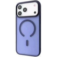 Чохол-силікон Matte Color with Magsafe iPhone 17 Pro Max Темно-синій