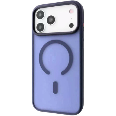 Чохол-силікон Matte Color with Magsafe iPhone 17 Pro Max Темно-синій