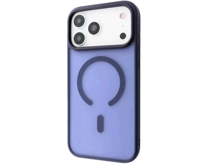 Чохол-силікон Matte Color with Magsafe iPhone 17 Pro Max, Темно-синій