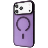 Чохол-силікон Matte Color with Magsafe iPhone 17 Pro Max Темно-Фіолетовий