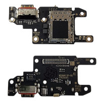 Шлейф для Xiaomi Redmi Note 13 Pro 5G / Poco X6 конектора зарядки, High Copy