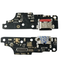 Шлейф для Motorola Moto E32, коннектора зарядки, High Copy