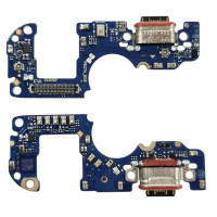 Шлейф для Motorola Moto G56, конектора зарядки, High Copy