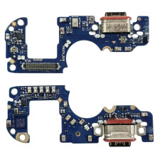 Шлейф для Motorola Moto G56, конектора зарядки, High Copy