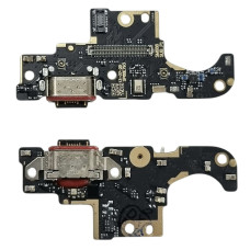 Шлейф для Motorola Moto G86, конектора зарядки, High Copy