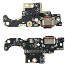Шлейф для Motorola Moto G86 Power, конектора зарядки, High Copy