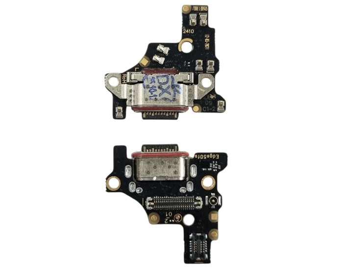Шлейф для Motorola Moto G96 5G, конектора зарядки, High Copy