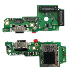 Шлейф для Tecno Pova 7 Pro, коннектора зарядки, High Copy