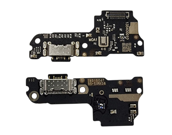 Шлейф для Xiaomi Redmi 15 5G, коннектора зарядки, High Copy