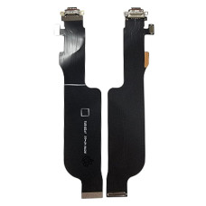 Шлейф для Xiaomi 14 Pro, конектора зарядки, мікрофона, з компонентами, High Copy