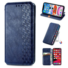 Чохол-книга шкіряний GETMAN Cubic Samsung Galaxy A36 5G / A56 5G, синій