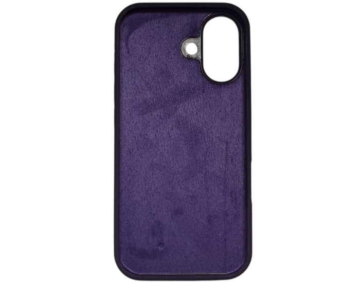 Чехол-силикон оригинал Full Soft Matte iPhone 17, Black elderberry
