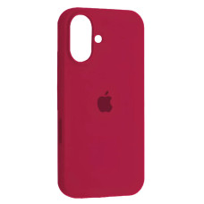 Чехол-силикон Case Full Protective iPhone 17 (Rose Red)