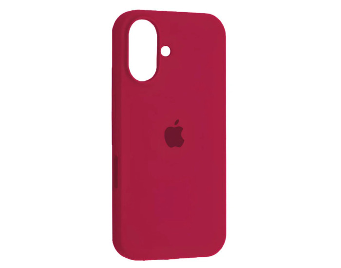 Чехол-силикон оригинал Full Soft Matte iPhone 17, Rose red