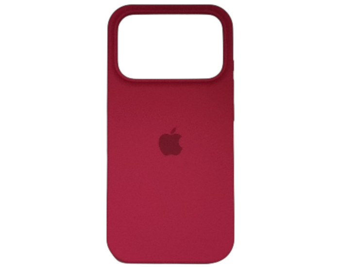 Чехол-силикон оригинал Case Full Protective iPhone 17 Pro Max, Rose red