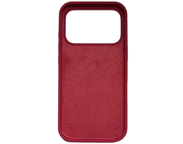 Чехол-силикон оригинал Case Full Protective iPhone 17 Pro Max, Rose red