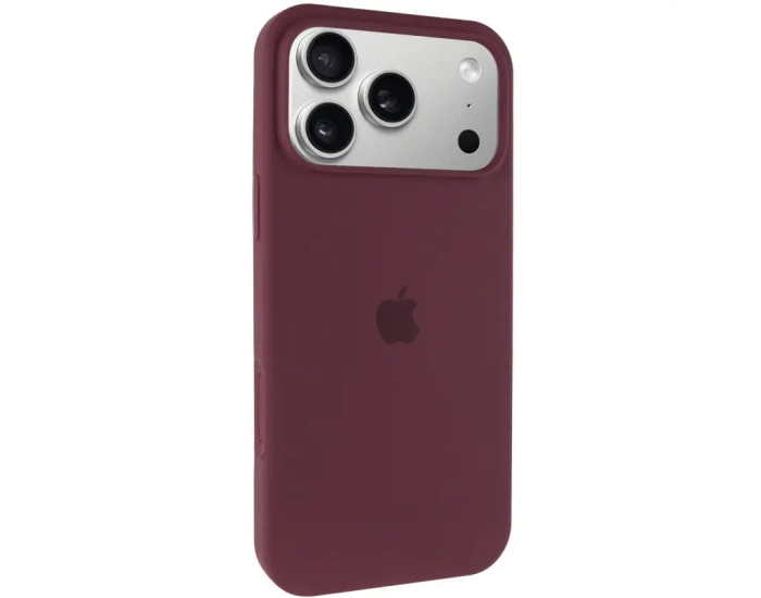 Чехол-силикон оригинал Case Full Protective iPhone 17 Pro Max, Marsala